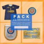 Pack 10º Aniversario 2014-2024
el pack contiene: 
camiseta+banderin+chapa+carnet
PVP:50€